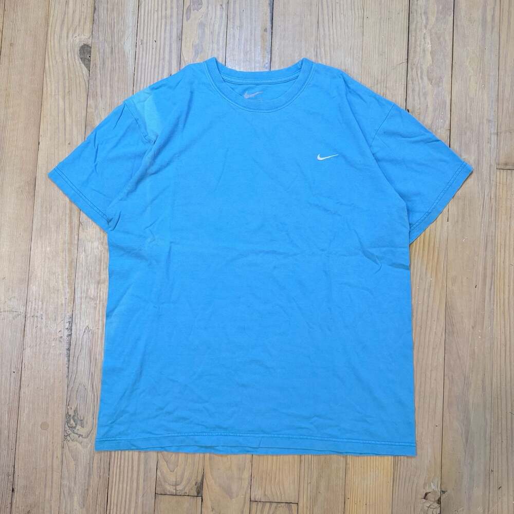 Nike Loose Fit Blue Short Sleeve T-Shirt Size M